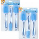 6-Piece Wilton Easy-Flex Cake Silicone Spatulas $3.90