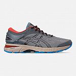 Asics Men's Gel-Kayano 25 Running Shoes (Stone Grey/Black) $80 (Org $160) + Free Shipping