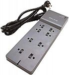 Belkin 8-Outlet Power Strip Surge Protector (2500 Joules) $14, Belkin 3-Outlet USB Surge Protector $12 & More