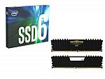 1TB Intel 660p M.2 2280 SSD + 16GB (2x8GB) Corsair Memory $145