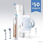 Braun Oral-B 9600 Electric Toothbrush 3 Brush Heads (Various Colors) $94.94 After $50 Rebate