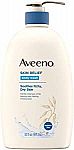Aveeno Skin Relief Fragrance-Free Body Wash 33oz $5.50, 8oz baby cream $3.83 and more