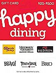 $50 Happy Dining Gift Card, $50 Steak 'N' Shake Gift Card $40 & more