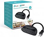 Kasa Smart WiFi 2 Outlet Outdoor Plug, (No Hub Required) Works with Alexa and Google $30
