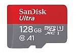 128GB SanDisk Ultra microSDXC A1 UHS-I/U1 Class 10 Memory Card $16.99, 64GB for $9.99+ Free Shipping