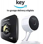 myQ Smart Garage Door Opener + Amazon Cloud Cam | Key Smart Garage Kit $99.98