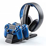 PowerA Dual Controller + Gaming Headset Complete Charging Station for PlayStation 4 $10 + pickup