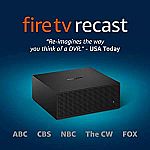Amazon Fire TV Recast, over-the-air DVR, 500 GB, 75 hours $130, 1TB $180 (Prime only)