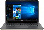 HP 14" Laptop (i3-7100U 4GB 128GB SSD) $269.99