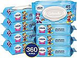 8Pk Cottonelle Flushable Toddler Wipes for Kids $7.60