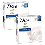 20-Count 4oz Dove Beauty Bar (White) $14.02