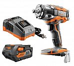 Ridgid 18V Brushless Impact Wrench Kit $129 & More + FS