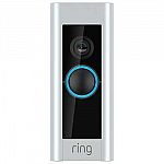 RING PRO Video Doorbell with 12 months Ring Protect Plus Plan $190