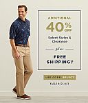 up to 60% off Sale + extra 40% off