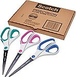 3-Pack 8" Scotch Precision Ultra Edge Scissors $7