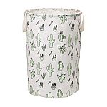 Mainstays Laundry Hampers: Succulent Print Round Canvas $5.56 and more