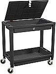 Astro 2-Shelf Plastic Cart w/ Locking Lid $22.52 (Org $134)