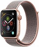 Apple Watch Series 4 (GPS, 44mm) $350, (GPS + Cellular) 44mm Gold/Pink $379