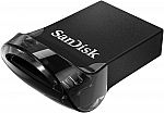 SanDisk Ultra Fit USB 3.1 Flash Drives: 32GB for  $6, 64GB for $10, 128GB 17