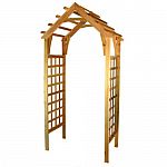 Cedar Garden Architecture 3.7-ft W x 7.4-ft H $42.25, YMMV