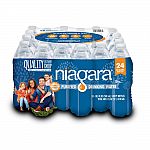 24-Pack Niagara 16.9 fl. oz. Purified Drinking Water $1.86 (YMMV)