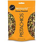 10-pk Wonderful Pistachios, No Shells, Honey Roasted Flavor, 5.5oz $7.12