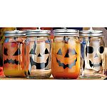 Set of 4 Home Essentials 15 fl. oz. Halloween Mason Jars $15