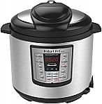 Instant Pot LUX60V3 V3 6 Qt 6-in-1 Multi-Use Programmable Pressure Cooker $49