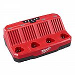 Milwaukee M12 12-Volt Lithium-Ion 4-Port Sequential Battery Charger $49 (52% off)
