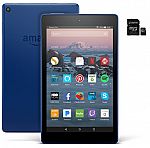 Amazon Fire 8" HD Wi-Fi Tablet w/ 32GB SD Card & App Pack $50 ($40 for New Customers)