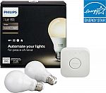 Philips Hue A19 White Wireless Starter Kit-White-Mint (New) $25