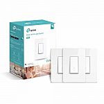 3-Pack TP-LINK Kasa Smart Wi-Fi Light Switch $60