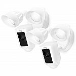 Ring Outdoor Wi-Fi Cam with Motion Activated Floodlight (2 Pack) $349 & more + Free Shipping
