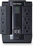 CyberPower CSP600WSU Surge Protector $10.49 (58% Off) & More
