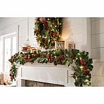 Home Depot - Up to  75% Off Holiday Decorations: 50-Light LED Ceramic String Light $2.25 & More