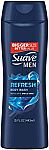 Suave Men Body Wash, Refresh, 15 Fl Oz $1.88 + Get $1 Digital Credit with No-rush shipping