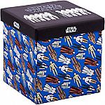 Star Wars Darth Vader 15" Bath Rug $9.88, 15" Ottoman Storage Bin $13 & More