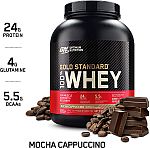 5-Lb Optimum Nutrition Gold 100% Whey Protein Powder (Mocha Cappuccino) $27.60 or 2 for $69.70