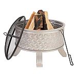Mainstays 26" Steel Wood Burning Fire Pit $39 (Org $100)