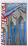 Channellock GS-3SA 4-Piece Tongue and Groove Plier Set $23.99