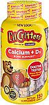 150-Ct L'il Critters Kids Calcium Gummy Bears with Vitamin D3 Supplement $4.45, 190-Ct Immune C + Zinc $5