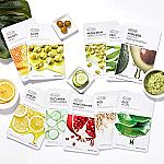 10-Count 20 g. THE FACE SHOP Real Nature Mask Sheet $2