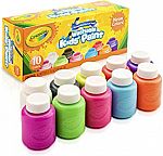 10-Ct 2-oz Crayola Washable Kids’ Paint $3.49