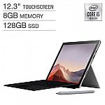 New Microsoft Surface Pro 7 Bundle (i5-1035G4 8GB 128GB) $800