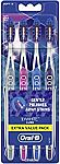 4-Count Oral-B 3D White Luxe Pro-Flex Manual Soft Toothbrush $4.12