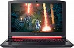 Acer Nitro 5 15.6" 1080p IPS Gaming Laptop (Ryzen 5 2500U 8GB 1TB RX 560X AN515-42-R5ED) $479