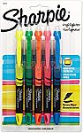 Sharpie Accent 5 Colored Highlighters $3
