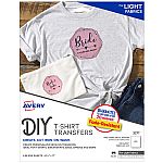 Avery Printable T-Shirt Transfers $4