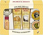 6-Piece Burt's Bees Tips and Toes Kit Gift Set $9