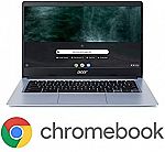 Acer Chromebook 314 14" HD Touch Laptop (N4000 4GB 64GB) $177.26